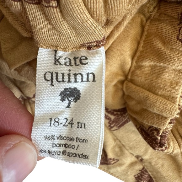 Kate Quinn Owls Bamboo Romper Bubble Sleeveless Baby Girl Size 18-24 NWOT - Picture 3 of 3